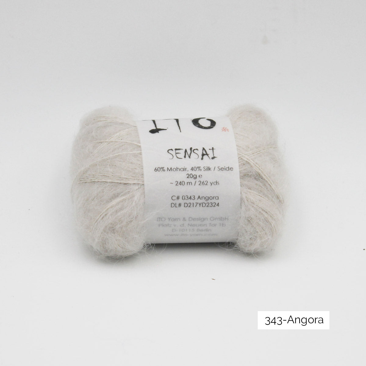 Pelote de Sensai de Ito, coloris 343 Angora