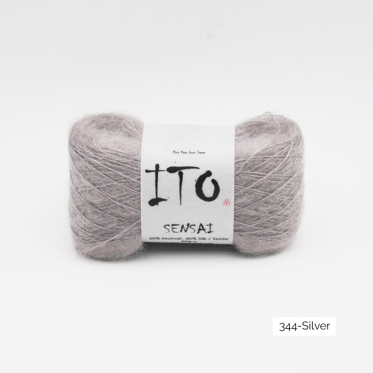 Pelote de Sensai de Ito, coloris 344 Silver
