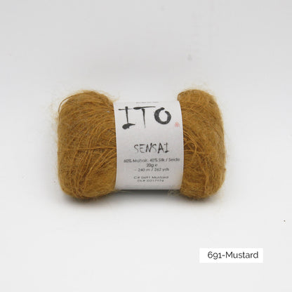 Pelote de Sensai de Ito, coloris 691 Mustard