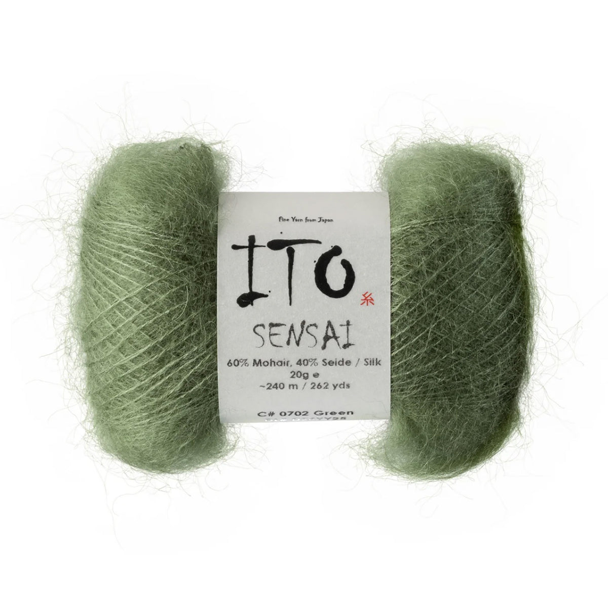 Pelote de Sensai de Ito, coloris 702 Green