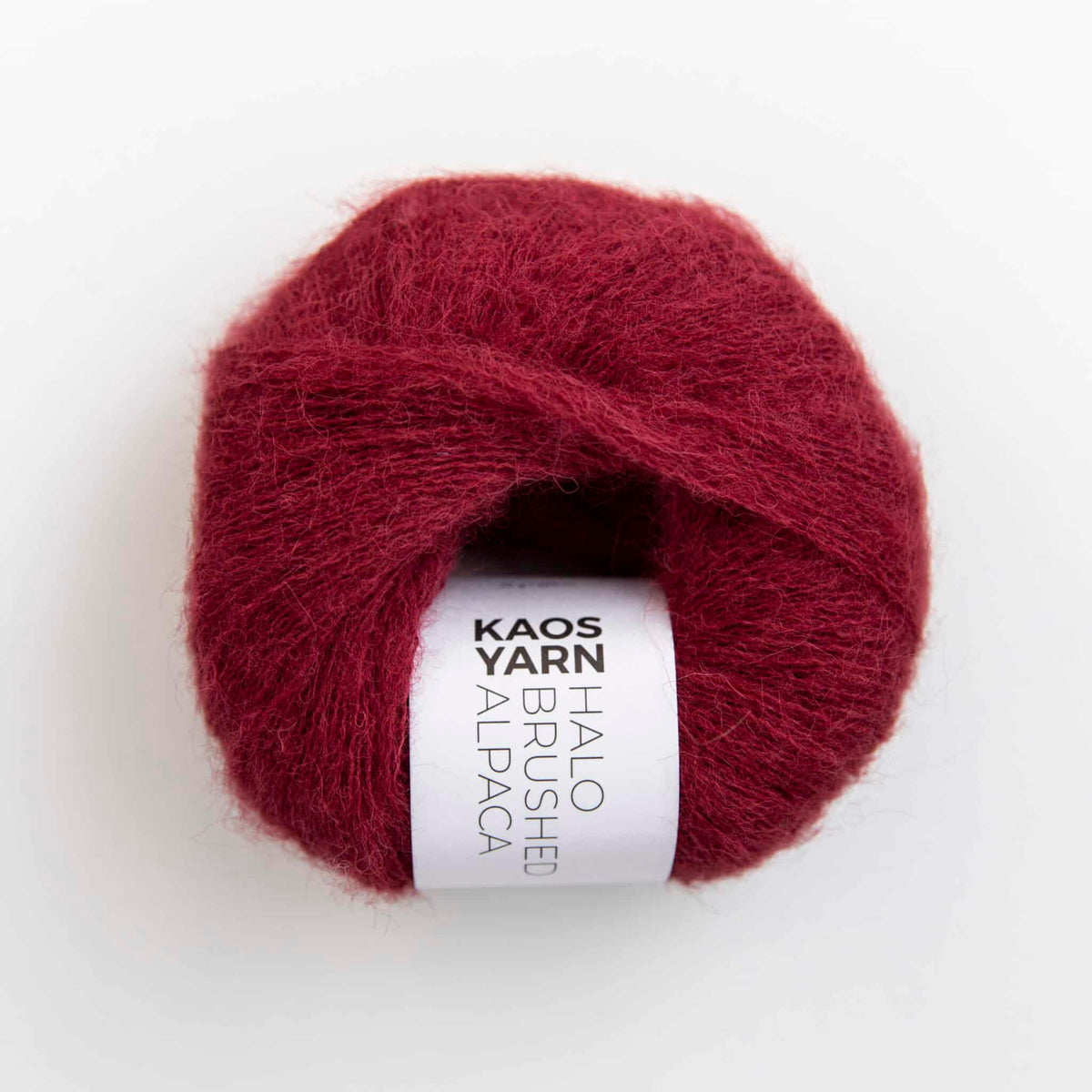 Pelote de Halo Brushed Alpaga de Kaos Yarn, coloris 2039 Majestic