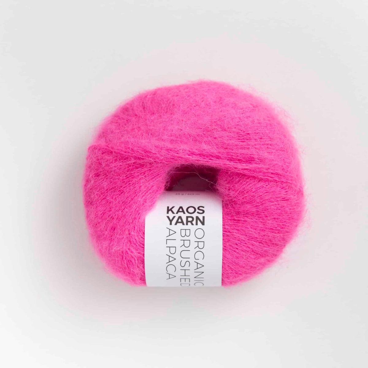 Pelote de Halo Brushed Alpaga de Kaos Yarn, coloris 2049 Charismatic