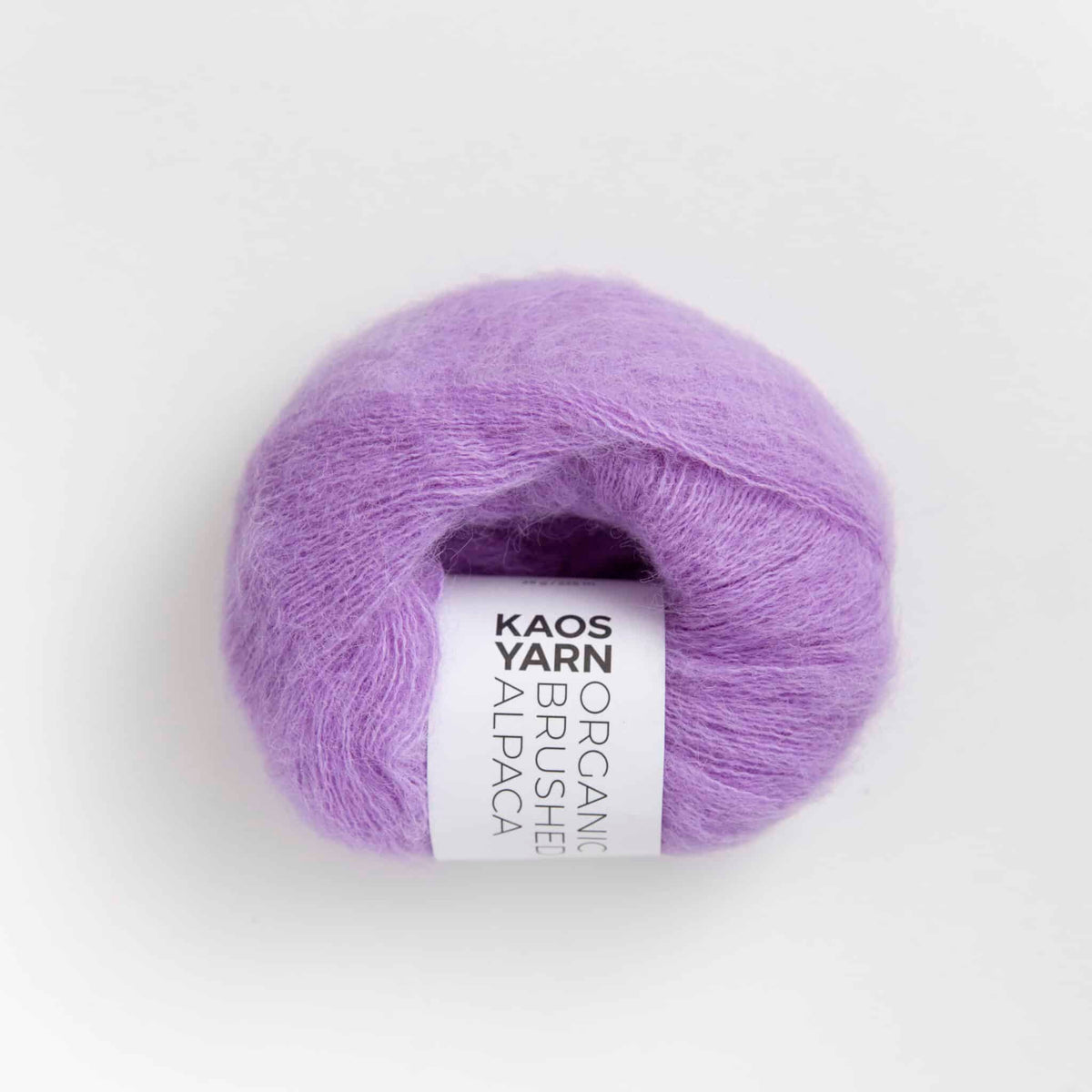 Pelote de Halo Brushed Alpaga de Kaos Yarn, coloris 2051 Spiritual