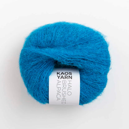 Pelote de Halo Brushed Alpaga de Kaos Yarn, coloris 2064 Savvy