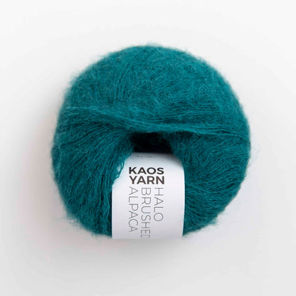 Pelote de Halo Brushed Alpaga de Kaos Yarn, coloris 2070 Authentic