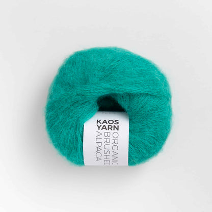 Pelote de Halo Brushed Alpaga de Kaos Yarn, coloris 2072 Intuitive