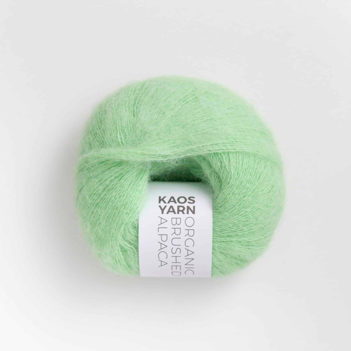 Pelote de Halo Brushed Alpaga de Kaos Yarn, coloris 2076 Vivacious