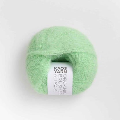 Pelote de Halo Brushed Alpaga de Kaos Yarn, coloris 2076 Vivacious