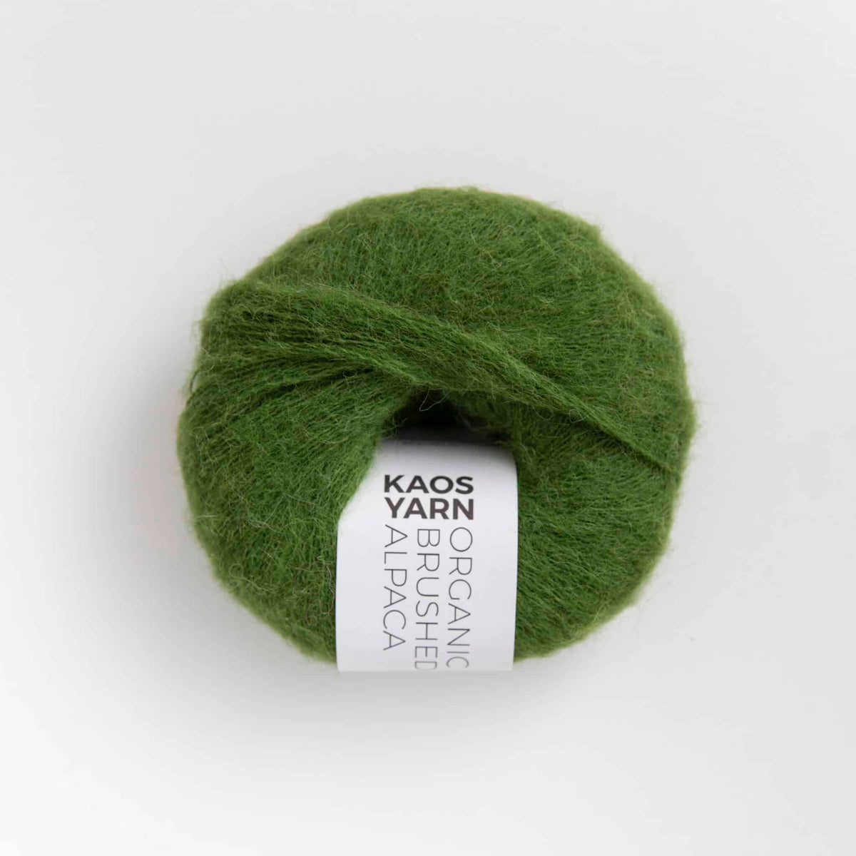 Pelote de Halo Brushed Alpaga de Kaos Yarn, coloris 2079 Generous