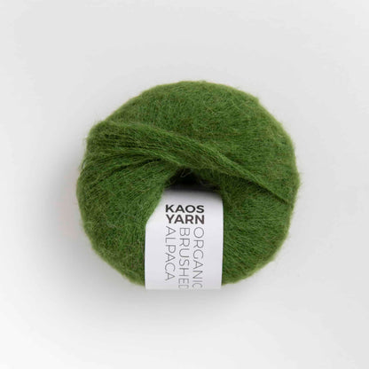 Pelote de Halo Brushed Alpaga de Kaos Yarn, coloris 2079 Generous