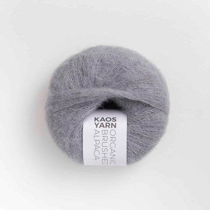 Pelote de Halo Brushed Alpaga de Kaos Yarn, coloris 2082 Fair