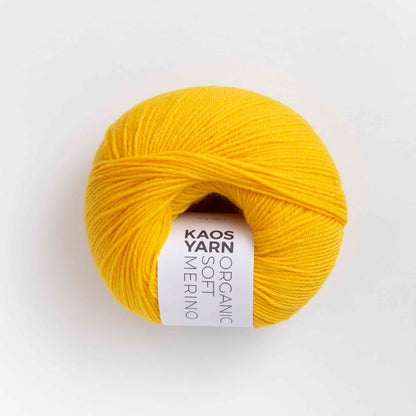 Pelote de Luxury Soft Merino de Kaos Yarn, coloris 1017 Sunny
