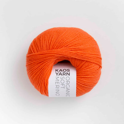 Pelote de Luxury Soft Merino de Kaos Yarn, coloris 1030 Fierce
