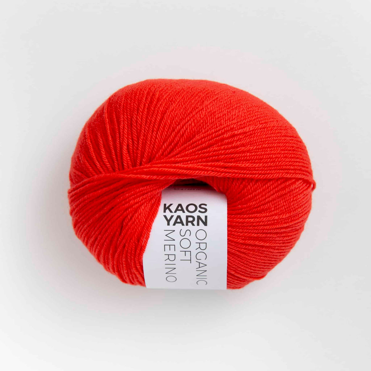Pelote de Luxury Soft Merino de Kaos Yarn, coloris 1031 Passionate