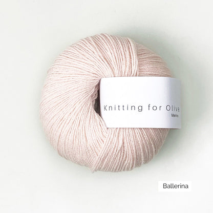 Pelote de Merino de Knitting for Olive (KFO) coloris Ballerina