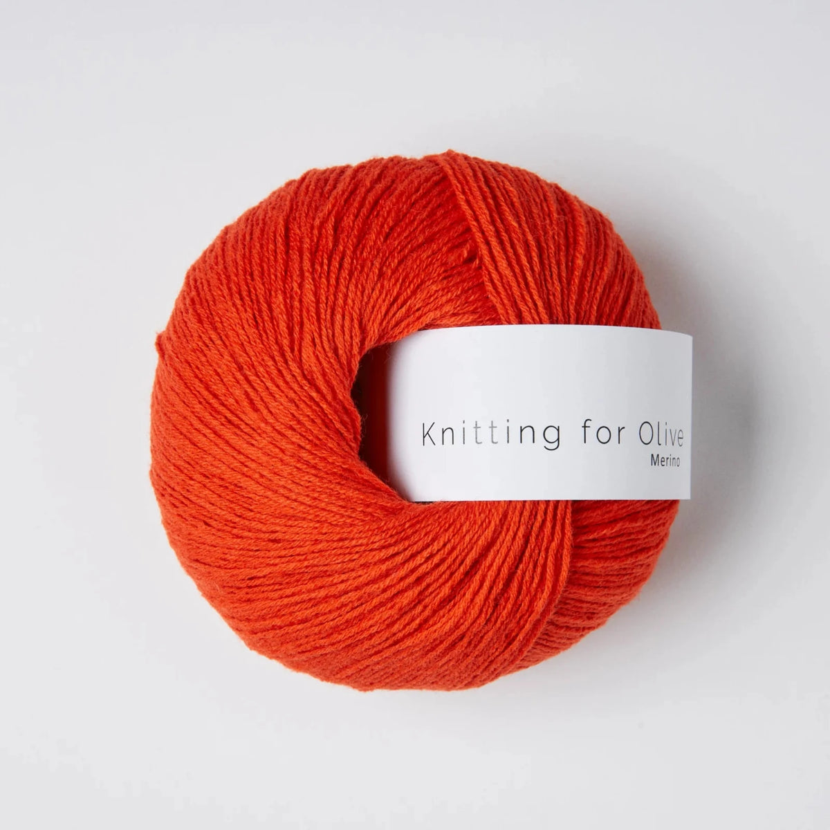 Pelote de Merino de Knitting for Olive (KFO) coloris Blood Orange