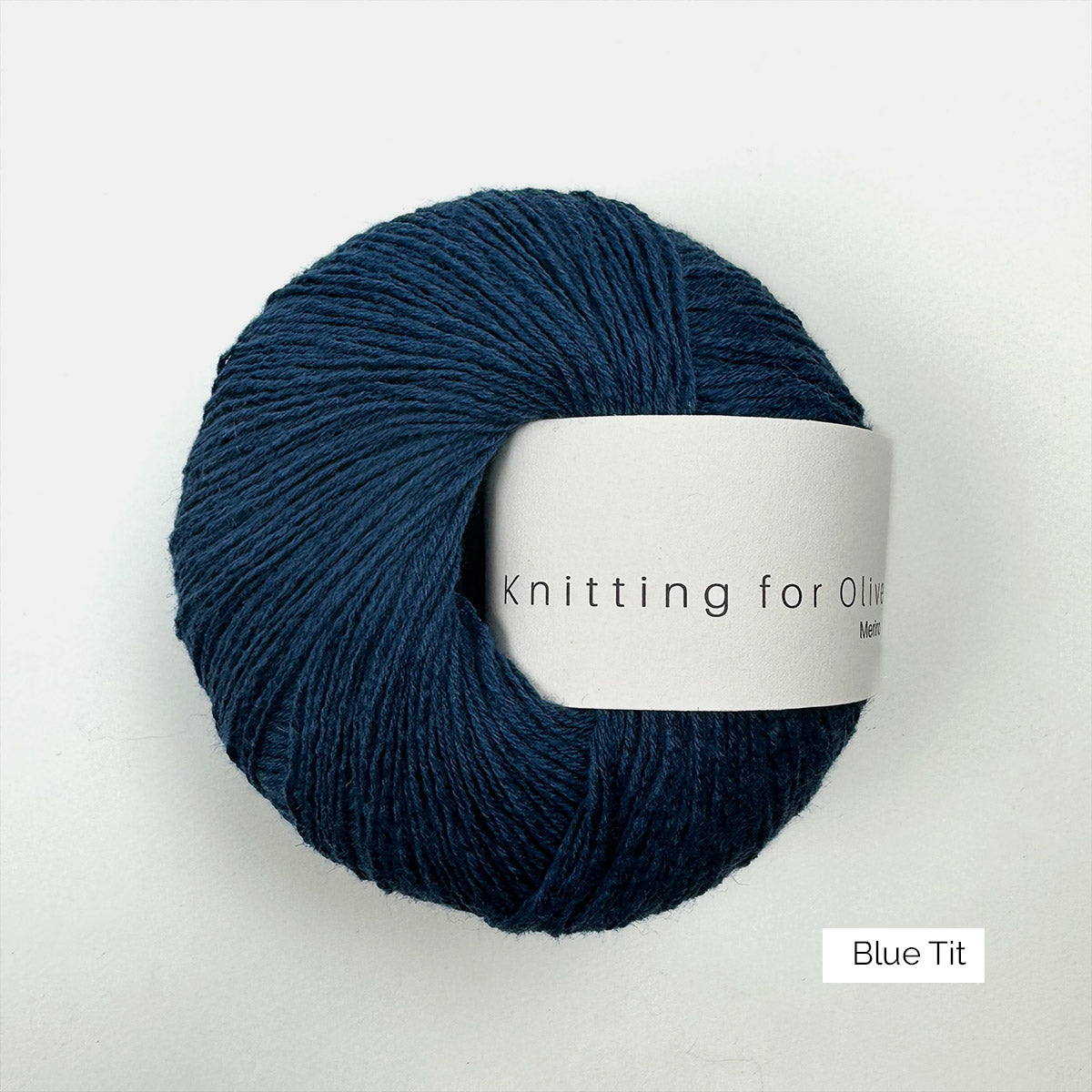 Pelote de Merino de Knitting for Olive (KFO) coloris Blue Tit