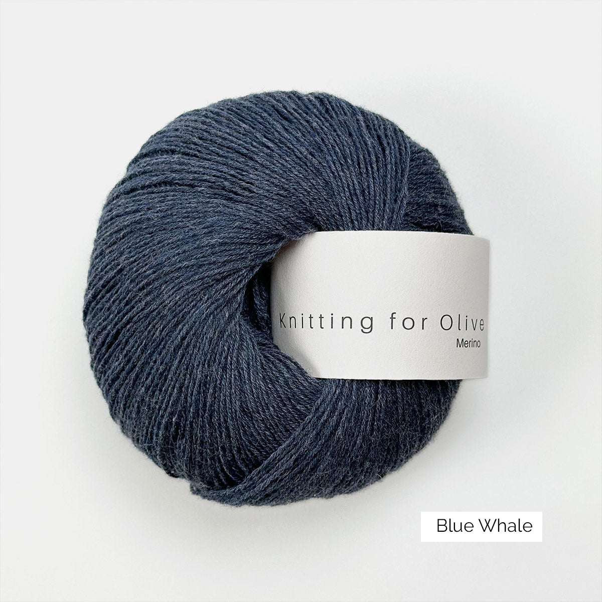 Pelote de Merino de Knitting for Olive (KFO) coloris Blue Whale