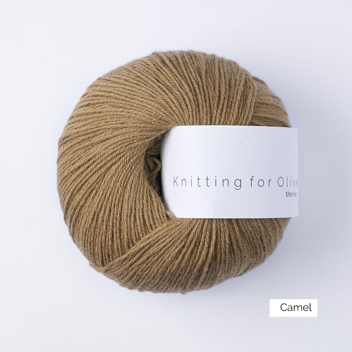 Pelote de Merino de Knitting for Olive (KFO) coloris Camel