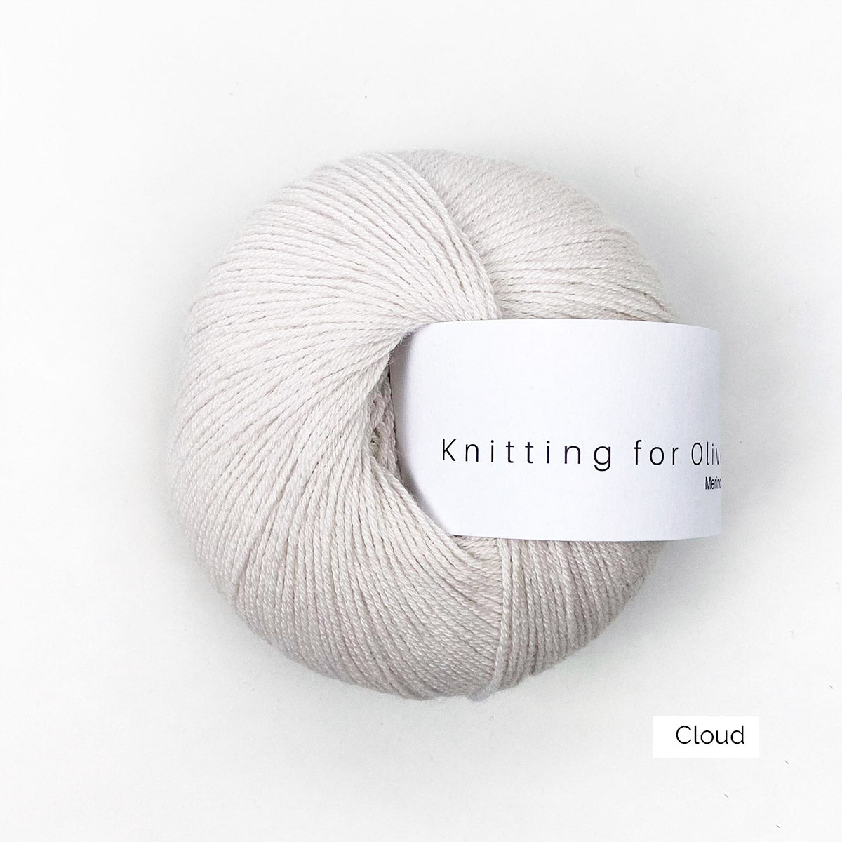 Pelote de Merino de Knitting for Olive (KFO) coloris Cloud