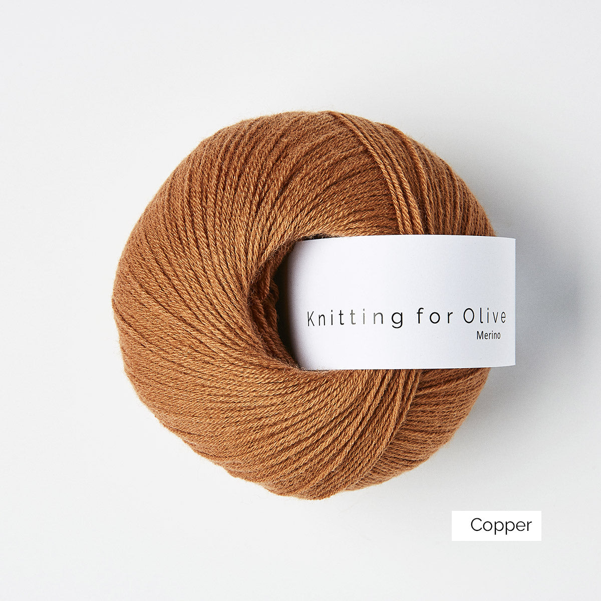 Pelote de Merino de Knitting for Olive (KFO) coloris Copper