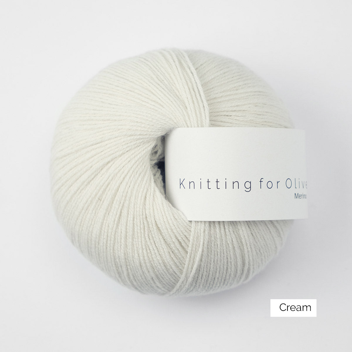 Pelote de Merino de Knitting for Olive (KFO) coloris Cream