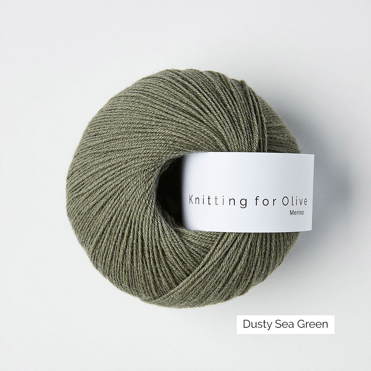 Pelote de Merino de Knitting for Olive (KFO) coloris Dusty Sea Green