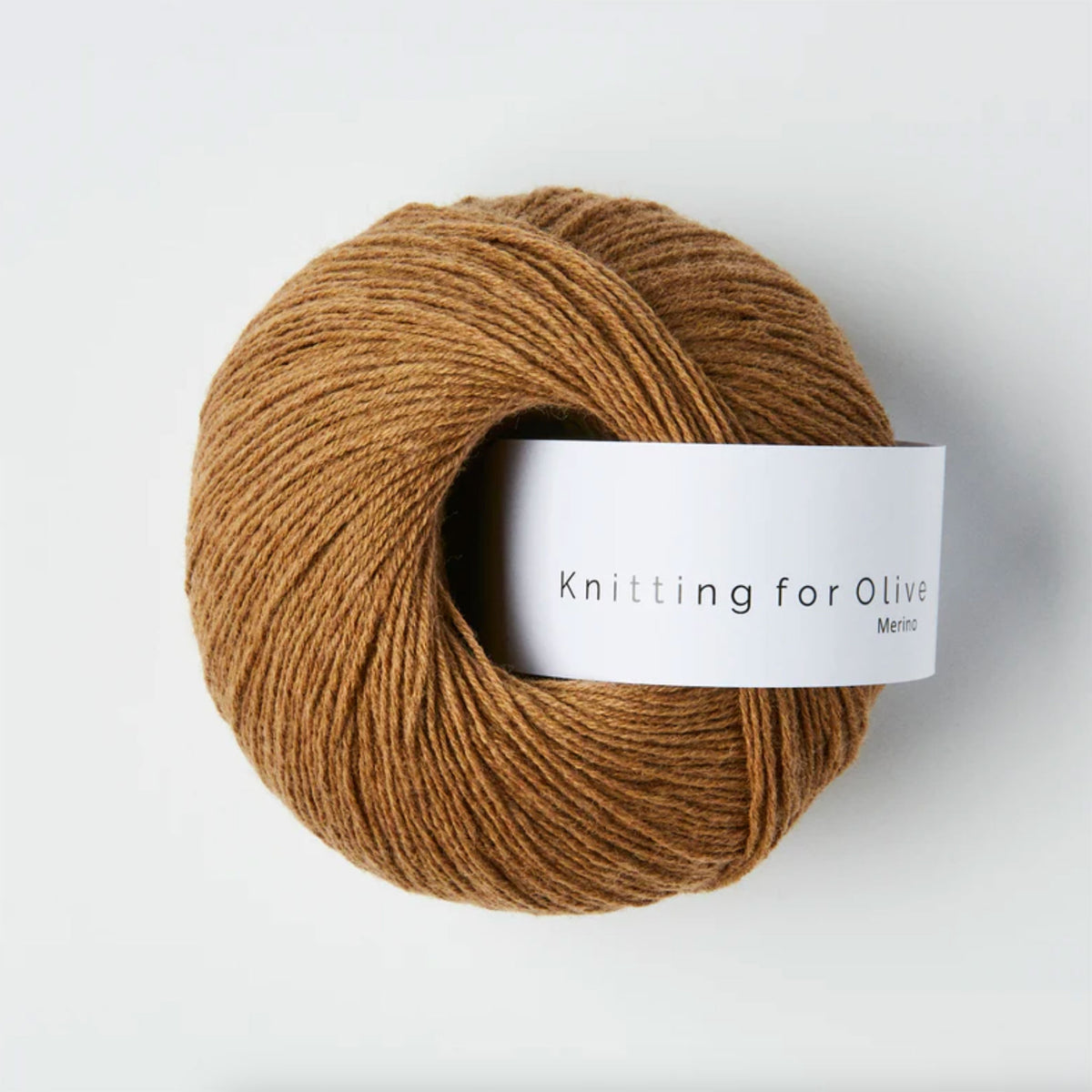 Pelote de Merino de Knitting for Olive (KFO) coloris Nut Brown