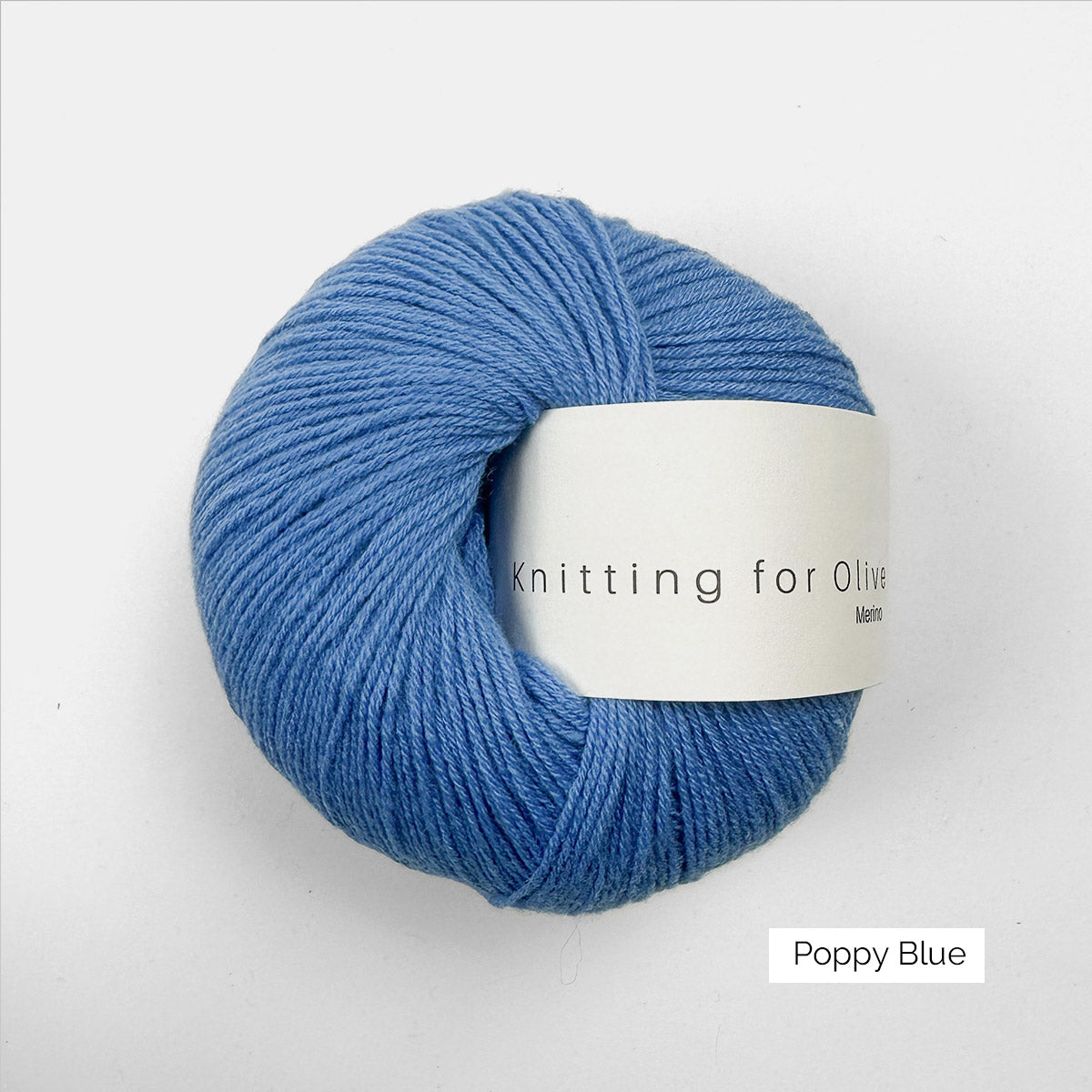 Pelote de Merino de Knitting for Olive (KFO) coloris Poppy Blue
