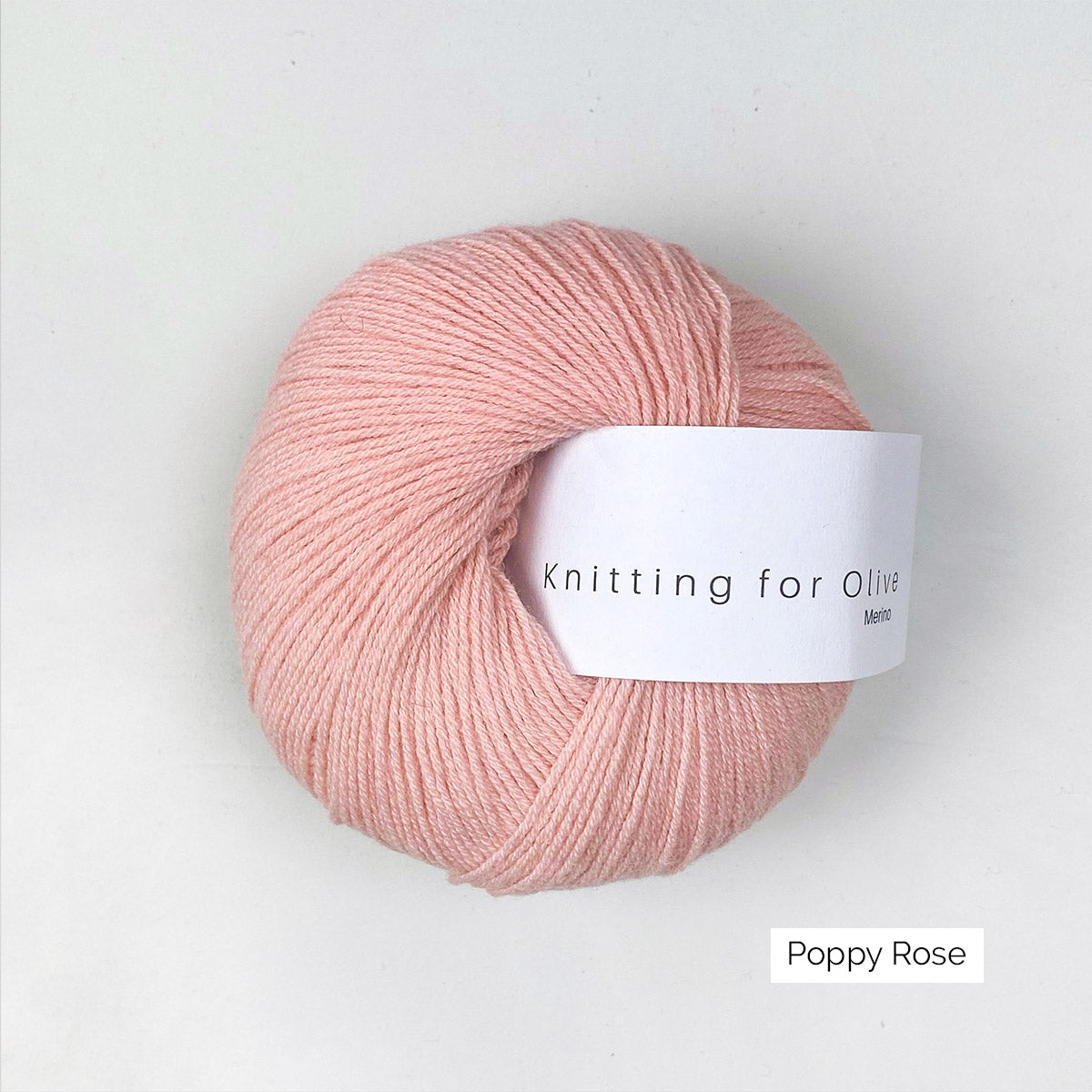 Pelote de Merino de Knitting for Olive (KFO) coloris Poppy Rose
