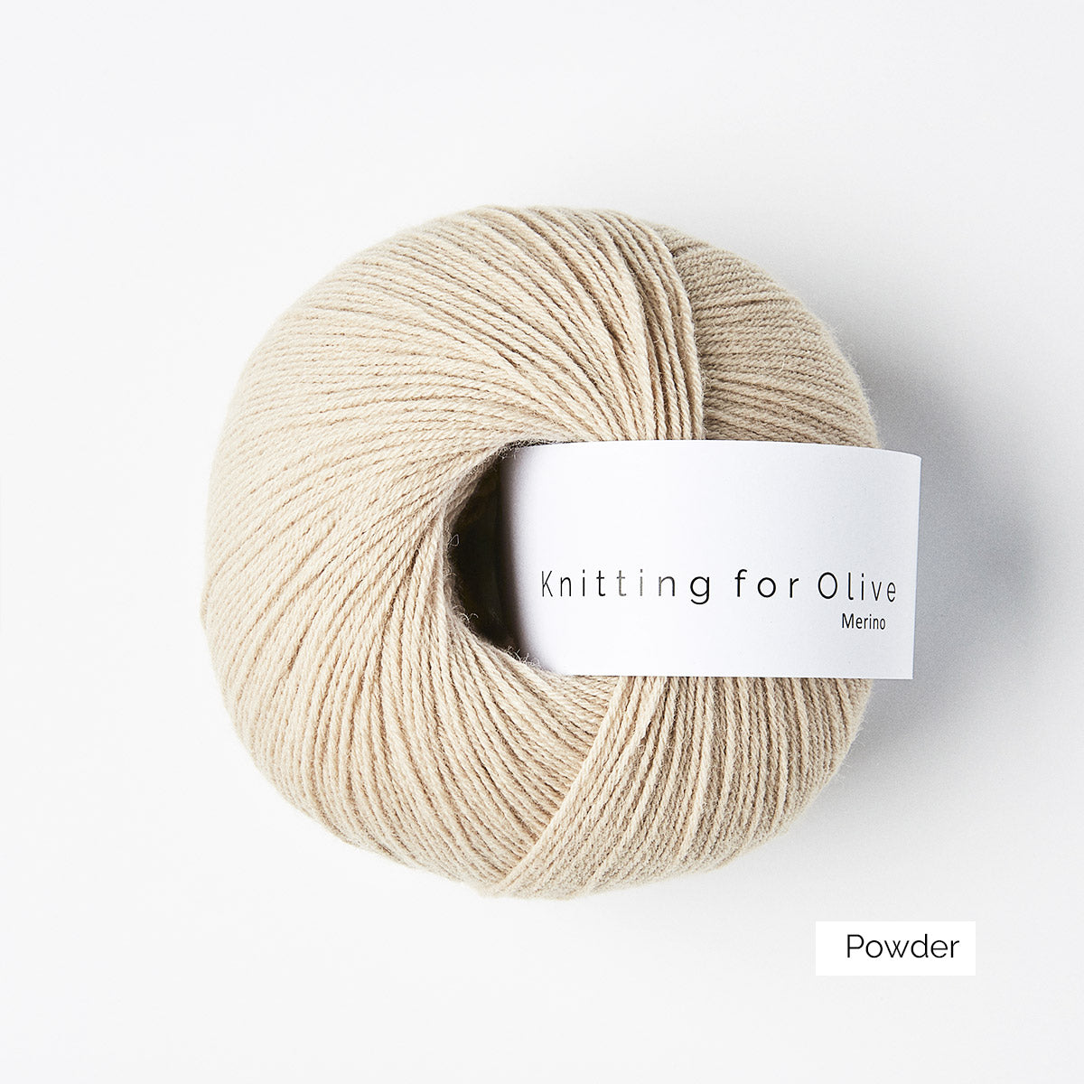 Pelote de Merino de Knitting for Olive (KFO) coloris Powder