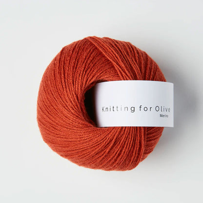 Pelote de Merino de Knitting for Olive (KFO) coloris Robin