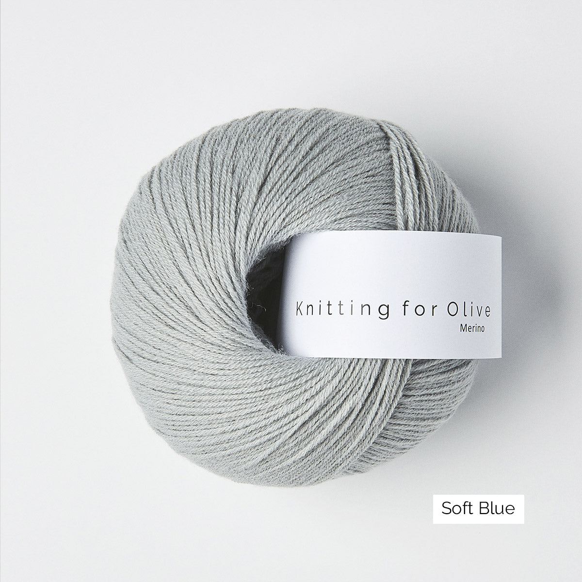 Pelote de Merino de Knitting for Olive (KFO) coloris Soft Blue