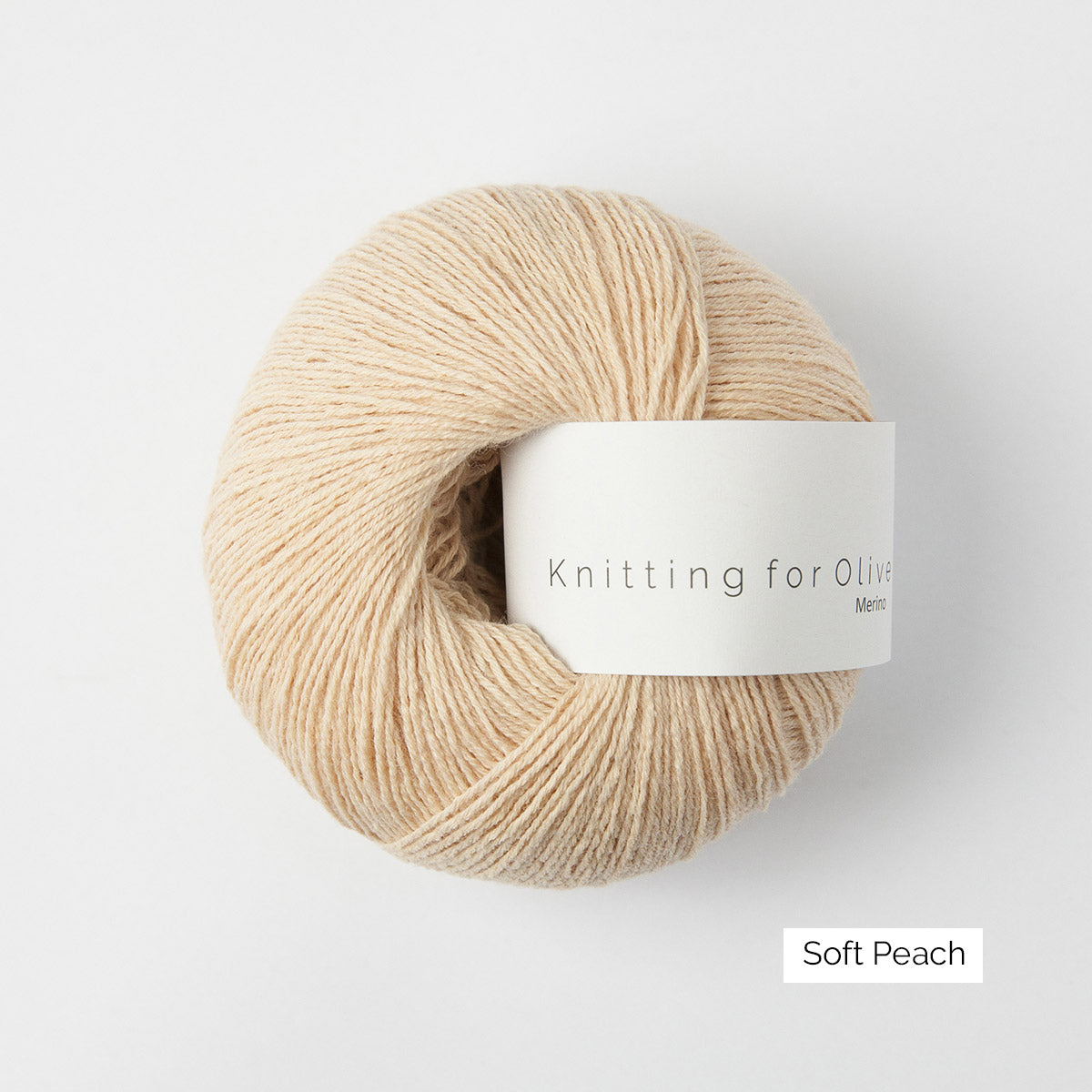 Pelote de Merino de Knitting for Olive (KFO) coloris Soft Peach