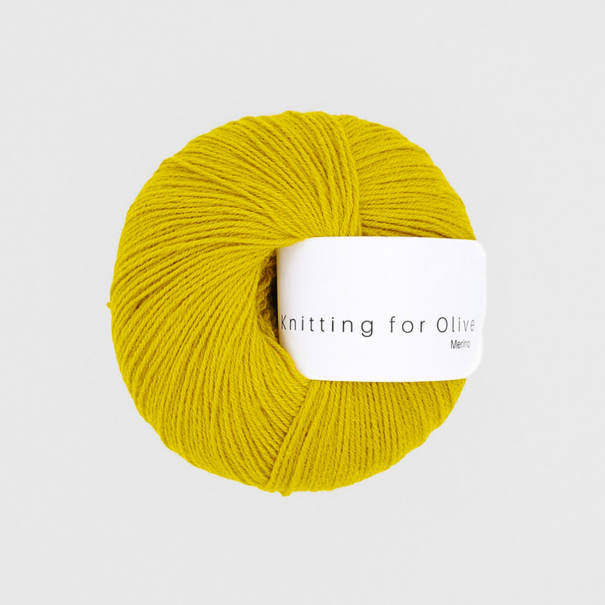Pelote de Merino de Knitting for Olive (KFO) coloris Umami Yellow