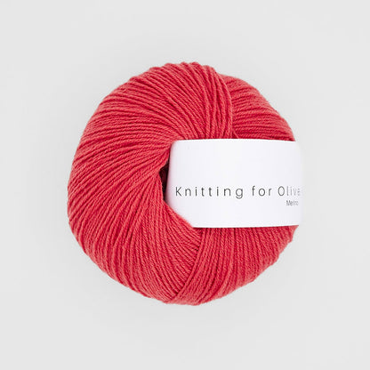 Pelote de Merino de Knitting for Olive (KFO) coloris Watermelon