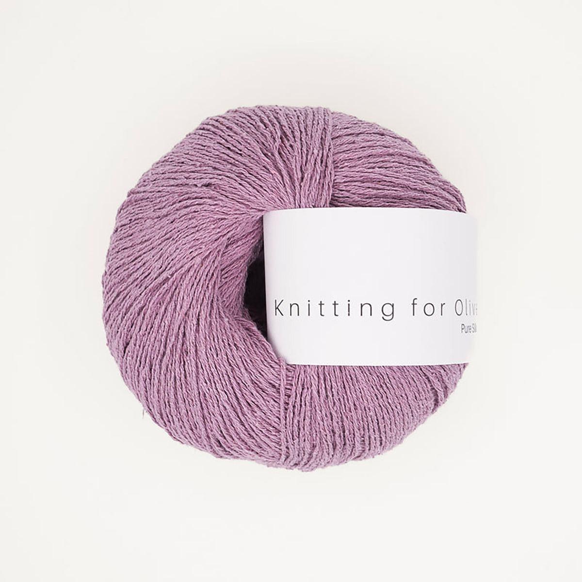 Pelote de Pure Silk de Knitting for Olive (KFO) coloris Artichoke Purple