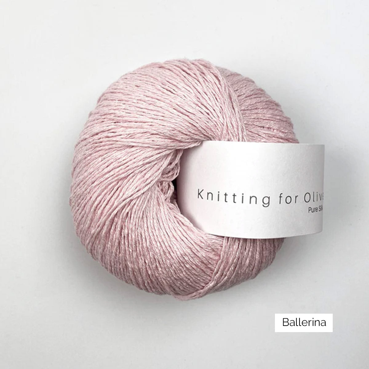 Pelote de Pure Silk de Knitting For Olive (KFO) coloris Ballerina