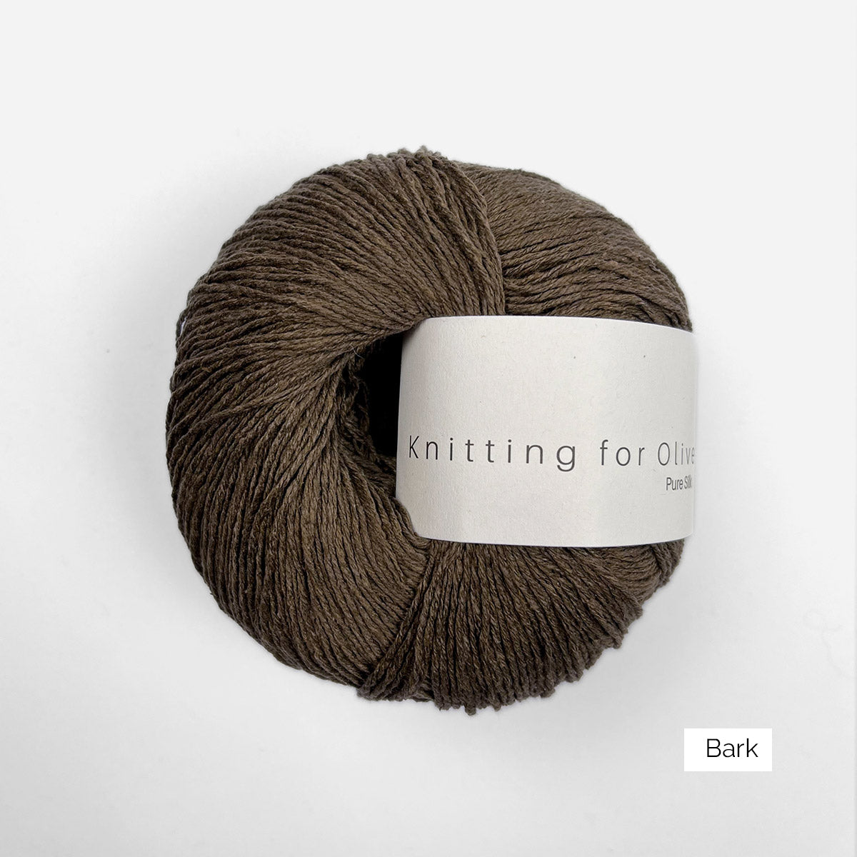 Pelote de Pure Silk de Knitting for Olive (KFO) coloris Bark