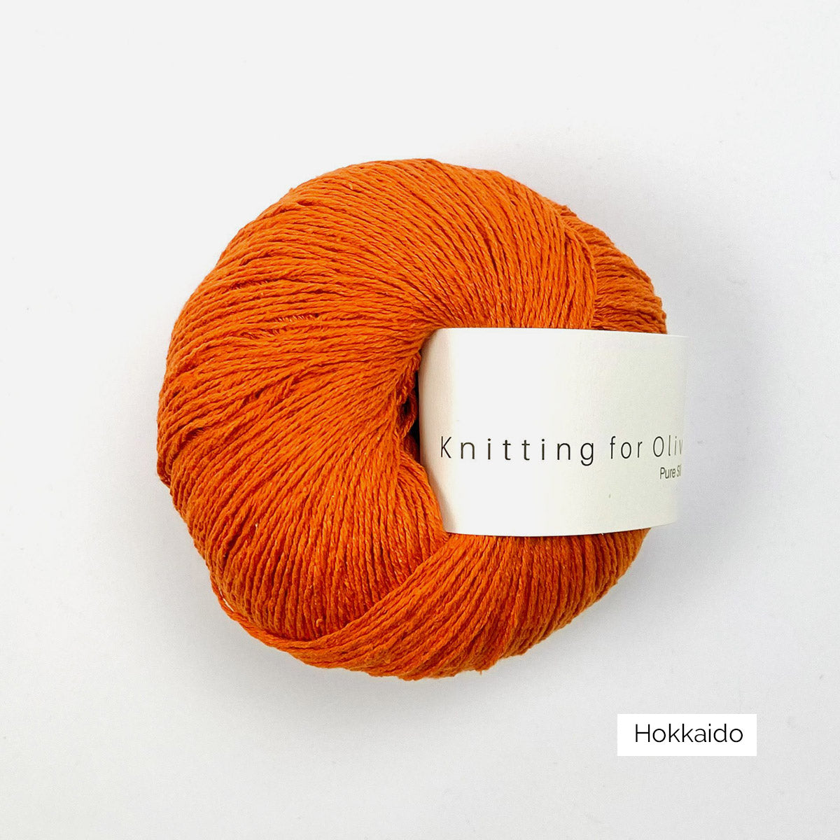 Pelote de Pure Silk de Knitting for Olive (KFO) coloris Hokkaido