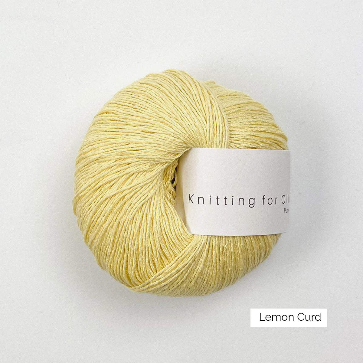 Pelote de Pure Silk de Knitting for Olive (KFO) coloris Lemon Curd