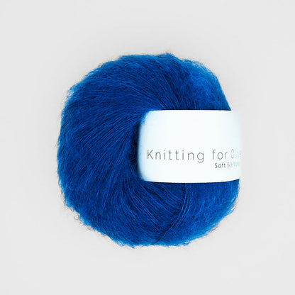 Pelote de Soft Silk Mohair de Knitting for Olive (KFO) coloris Peacock