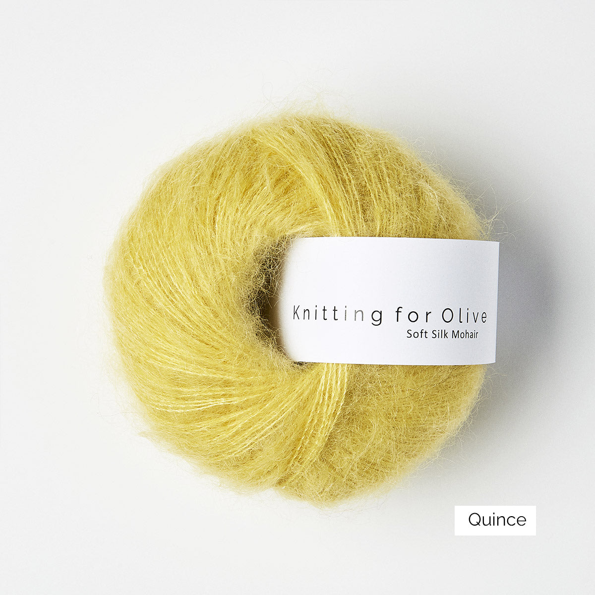 Pelote de Soft Silk Mohair de Knitting for Olive (KFO) coloris Quince