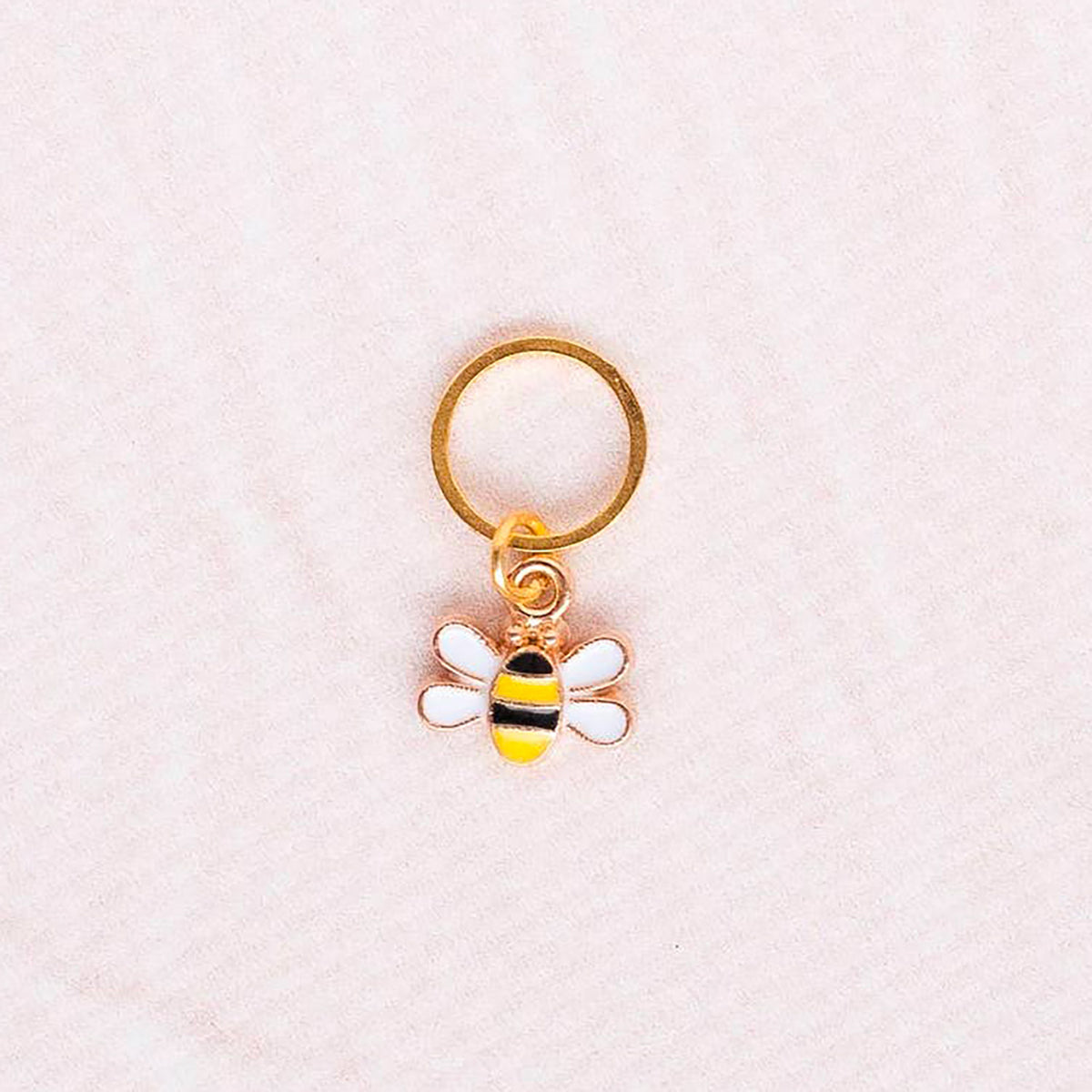 Anneau marqueur de Knits by ce, modèle Abeille (fixe)