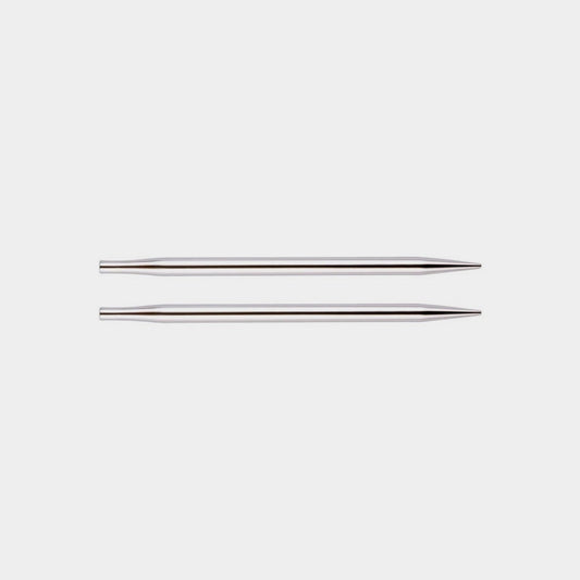 Pointes en métal pour aiguilles circulaires interchangeables Knit Pro, gamme Nova