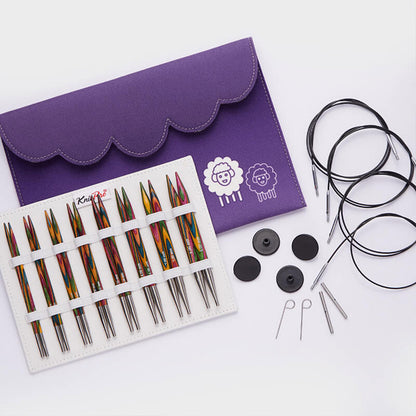 Kit d'aiguilles interchangeables Knit Pro modèle Symfonie Deluxe (13 cm)