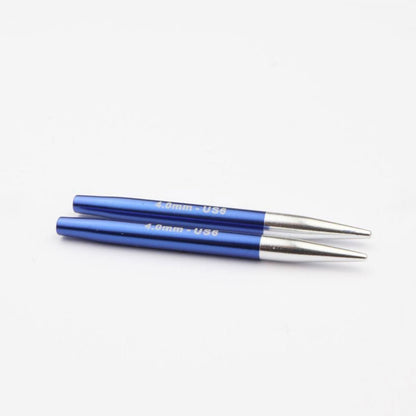 Pointes d'Interchangeables Courtes ou Longues Zing - Knit Pro