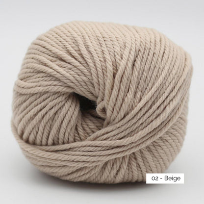 Merry Merino 70 de Kremke Soul Wool coloris 02 Beige