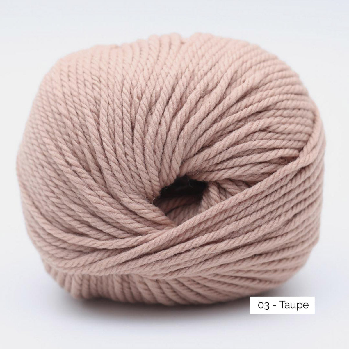 Merry Merino 70 de Kremke Soul Wool coloris 03 Taupe