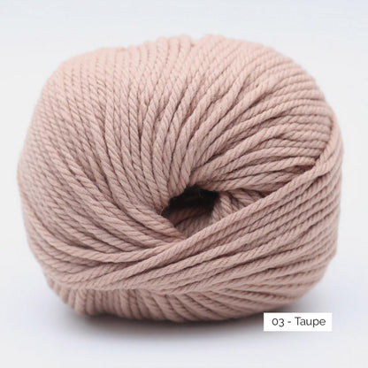 Merry Merino 70 de Kremke Soul Wool coloris 03 Taupe